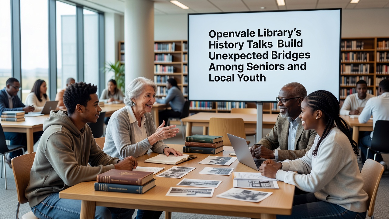Openvale Library History Talks Create Lasting Ties Between Generations